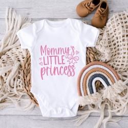 Baby Shower Onesie, Mommy Little Princess Baby Onesie, Newborn Baby Bodysuit, Funny  Baby Shower Gift, Toddler Tee, Baby Announcement