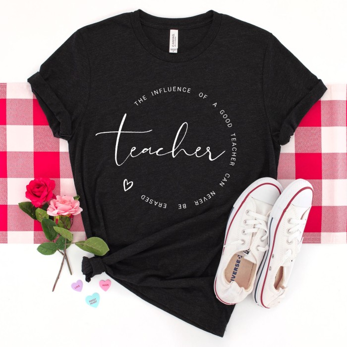 The Influence Of A Good Teacher Can Never Be Erased Shirt, Teacher Gift, Teacher Shirt, Elementary School Teacher Shirt, Preschool Teacher