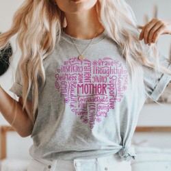 Mother Heart in Sayings Shirt, Mother's Day Shirt, Mom Shirt, Shirt for Mom, Gift for Mom, Mother's Day Gift, Mama Shirt, Mommy Tee, Mom Tee Mother Heart in Sayings Shirt, Mother's Day Shirt, Mom Shirt, Shirt for Mom, Gift for Mom, Mother's Day Gift, Mama Shirt, Mommy Tee, Mom Tee