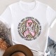 Fight Breast Cancer Shirt, Leopard Breast Cancer Tee, Cancer Shirt, Cancer Support Shirt, Breast Cancer Awareness Tee, for Gift