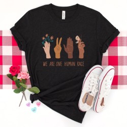 Black History Shirt, Human Rights Shirt, We Are One Human Race, Black History T shirt, Black Live Matter Art, Black Women, Afro American Black History Shirt, Human Rights Shirt, We Are One Human Race, Black History T shirt, Black Live Matter Art, Black Women, Afro American