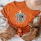 Hello Fall Boho T shirt, Pumpkin Comfort Color Shirt, Watercolor Pumpkins, Autumn Shirt, Woman Fall Tee, Boho Design Pumpkin, Pumpkin Tee