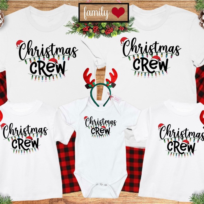 Christmas Crew Shirt, Christmas Light Family Shirt, Christmas Party tshirt, Christmas Squad Shirt, Family Matching Tee, Xmas Gift