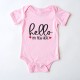 Hello I'm New Here Onesie, Baby Shower Gift, Funny Baby Bodysuit, Cute Baby Gift, Newborn Gift, New baby, Unisex Baby Bodysuit, Baby Shower