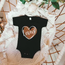 Baby Shower Onesie, Leopard Print Heart Baby Onesie, Newborn Baby Bodysuit, Funny  Baby Shower Gift, Toddler Tee, Baby Announcement