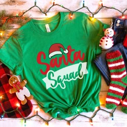 Santa Squad Shirt, Christmas Shirts, Christmas Gifts, Matching Family  Holiday Party Shirts, Christmas Squad Shirt, Merry Christmas Shirt