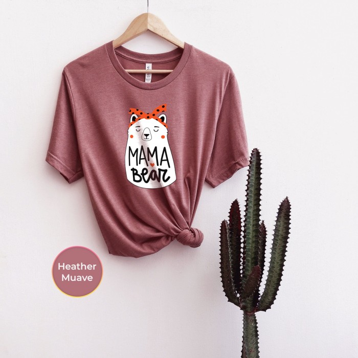 Mama Bear Shirt, Mother's Day Shirt, Cute Mom Shirt, Mom Life Shirt, Mother's Day Gift, Gift For Mothers, Animal Nature Lover Shirt