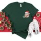 In My Holly Jolly Mama Era Shirt, Retro In My Mom Era Festive Apparel Shirt, Christmas Shirts For Mama, Xmas Mama Shirt, Jolly Mama Shirt