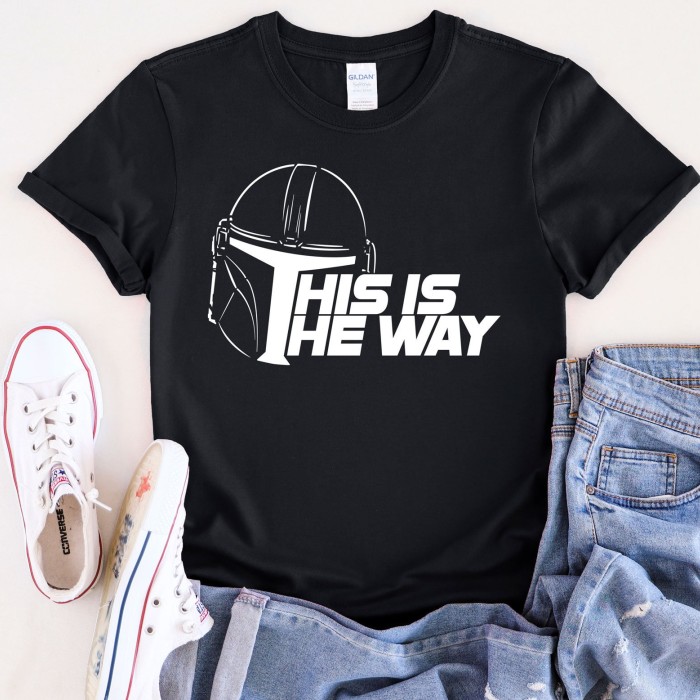 This Is The Way Shirt, Cute Star Hero Shirt, Disney T-Shirt, Disney Man Shirt, Space Wars T-Shirt, Space Wars Shirt, Mandalorian Shirt