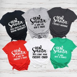 Custom Saying Dear Santa Shirts, Personalized Dear Santa Christmas Family Shirt, Christmas Family Shirt, Christmas Quotes Shirt Custom Saying Dear Santa Shirts, Personalized Dear Santa Christmas Family Shirt, Christmas Family Shirt, Christmas Quotes Shirt
