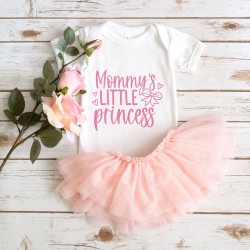 Baby Shower Onesie, Mommy Little Princess Baby Onesie, Newborn Baby Bodysuit, Funny  Baby Shower Gift, Toddler Tee, Baby Announcement