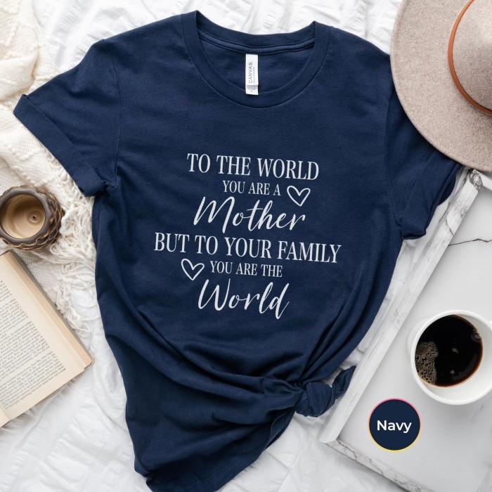 To The World You Are A Mother But To Your Family You Are The World Shirt, Mother's Day Shirt, Mother's Day Gift, Mothers Day, Gifts For Mom To The World You Are A Mother But To Your Family You Are The World Shirt, Mother's Day Shirt, Mother's Day Gift, Mothers Day, Gifts For Mom