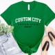 Custom Name City Shirt, Personalized Colors Shirt, Custom Design State Tee, Custom Design Comfort Colors Shirt, For Gift