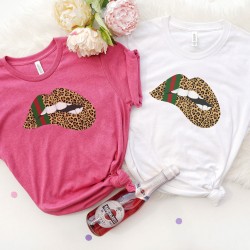 Leopard Print Biting Lips T Shirt, Fashion Lover Gift, Leopard printed Lips, Casual ShirtLeopard Print Biting Lips T Shirt, Fashion Lover Gift, Casual Shirt Leopard Print Biting Lips T Shirt, Fashion Lover Gift, Leopard printed Lips, Casual ShirtLeopard Print Biting Lips T Shirt, Fashion Lover Gift, Casual Shirt