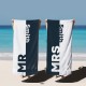 Custom Mr. and Mrs. Beach Towels, Personalized Bridal Shower Gift, Newlywed Gifts, Honeymoon Vacation Gift, Gift For Bride and Groom Custom Mr. and Mrs. Beach Towels, Personalized Bridal Shower Gift, Newlywed Gifts, Honeymoon Vacation Gift, Gift For Bride and Groom