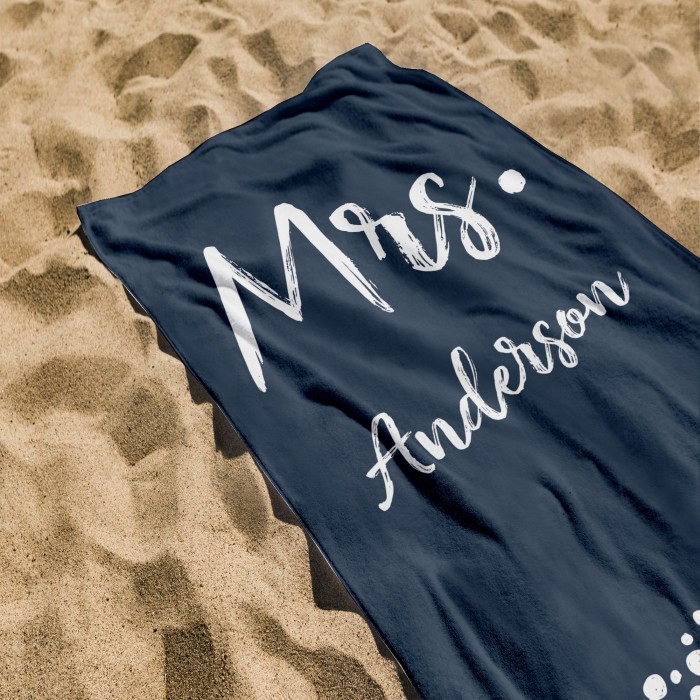 Personalized Mr. and Mrs. Towel, Customized Beach Towel, Honeymoon Gift, Bridal Shower Gift, Bride Beach Towel, Gift For Groom Honeymoon Gift Personalized Mr. and Mrs. Towel, Customized Beach Towel, Honeymoon Gift, Bridal Shower Gift, Bride Beach Towel, Gift For Groom Honeymoon Gift