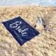Bride and Bridesmaid Custom Pool Towel, Personalized Bath Towel, Bachelorette Beach Towel, Present For Her
