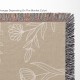 Family Name Flower Blanket, Last Name Woven Tapestry, Wedding Anniversary Gift With Initials, Christmas Present For Family, Gift For Mom Family Name Flower Blanket, Last Name Woven Tapestry, Wedding Anniversary Gift With Initials, Christmas Present For Family, Gift For Mom