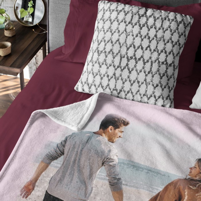 Custom Photo and Name Blanket, Valentine's Day Gift, Christmas Gift, Wedding Anniversary Gift, Gift For Mom, Gift For Dad Custom Photo and Name Blanket, Valentine's Day Gift, Christmas Gift, Wedding Anniversary Gift, Gift For Mom, Gift For Dad