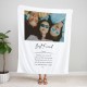 Best Friend Definition Blanket With Photo, Gift For Bestie, Soul Sisters, Gift for Family, Present For Her Him