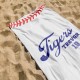 Custom Baseball Team Towel, Sports Personalized Beach Towel, Personalized Bath Towel, Number And Name Pool Towel