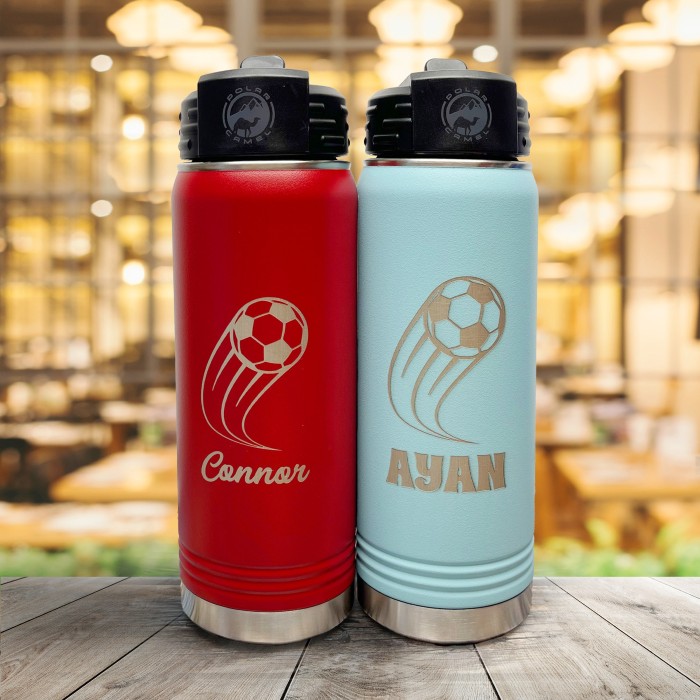 Personalized Kids Water Bottle with Straw, Back to School, 40oz Stainless Steel Custom Laser Engraved for Boys and Girls, Christmas Gift Personalized Kids Water Bottle with Straw, Back to School, 40oz Stainless Steel Custom Laser Engraved for Boys and Girls, Christmas Gift