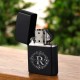 Personalized Engraved Monogram Lighter With Custom Name, Custom Initial, Cigar Lighter Case Gifts for Dad Husband,Gifts for Him, Groomsman
