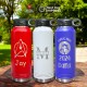 Personalized Laser Engraved Water Bottle With Custom Logo, Company Logo, Custom Text, Stainles Steel Insulated Water Bottle, Christmas Gift Personalized Laser Engraved Water Bottle With Custom Logo, Company Logo, Custom Text, Stainles Steel Insulated Water Bottle, Christmas Gift