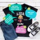 Custom Superheroes Shirt, Personalized Cute Hero Birthday Shirt,Family Birthday Party Tee,Hoollywood Trip Tee