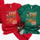 Dance Like Frosty Shine Like Rudolph Give Like Santa Love Like Jesus Shirt, Rudolph Red Nose Reindeer Tee, Noel Shirt