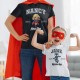 Custom Superheroes Shirt, Personalized Cute Hero Birthday Shirt,Family Birthday Party Tee,Hoollywood Trip Tee