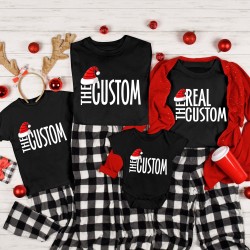 The Boss and Real Boss Christmas Shirt, Custom Text Couple Christmas Shirt, Christmas Family Christmas Matching Shirt, Funny Grup Party Tee The Boss and Real Boss Christmas Shirt, Custom Text Couple Christmas Shirt, Christmas Family Christmas Matching Shirt, Funny Grup Party Tee