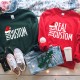 The Boss and Real Boss Christmas Sweatshirt, Party Shirt The Boss and Real Boss Christmas Sweatshirt, Party Shirt