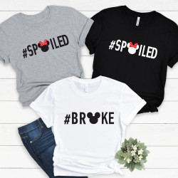 Broke/ Spoiled Shirts, Disney Group Shirts, Disney Family Shirts, Family Disney Shirts, Disney Toy Story Inspired Shirt, Disney Group Shirts Broke/ Spoiled Shirts, Disney Group Shirts, Disney Family Shirts, Family Disney Shirts, Disney Toy Story Inspired Shirt, Disney Group Shirts