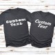 Custom Text Shirts, Personalized T-shirt, Custom Shirt Printing, Personalized Shirt, Custom Shirt for Women, Custom Shirt for Men Custom Text Shirts, Personalized T-shirt, Custom Shirt Printing, Personalized Shirt, Custom Shirt for Women, Custom Shirt for Men