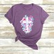 Floral Faith Shirt, Faith Cross Shirt, Christian Shirts, Floral Faith Gift, Love and Grace Shirt, Christian Gift, Floral shirt, Jesus