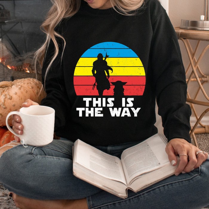 This Is The Way Vintage Sweatshirt, Disney Family Trip Hoodie This Is The Way Vintage Sweatshirt, Disney Family Trip Hoodie