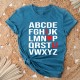Alphabet ABC I Love You T Shirt, Valentines Day Heart Gifts T-Shirt, Couple Shirt, Funny Valentines Day Shirt, Heart Shirt Alphabet ABC I Love You T Shirt, Valentines Day Heart Gifts T-Shirt, Couple Shirt, Funny Valentines Day Shirt, Heart Shirt