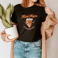 Thick Thighs and Pumpkin Pies Shirt, Fall Shirt, Cute Thanksgiving Shirt, Women's Fall graphic Tee, Autumn crewneck Thick Thighs and Pumpkin Pies Shirt, Fall Shirt, Cute Thanksgiving Shirt, Women's Fall graphic Tee, Autumn crewneck