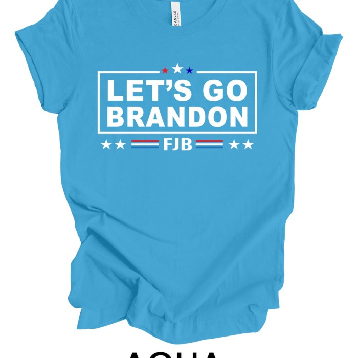Lets Go Brandon FJB Trump 2024 T-shirt Donald Trump for President Republican party Mens Shirt