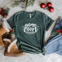 Game Day Shirt , Game Day Long Sleeve, Game Day Shirt Women, Football Mom Shirt, Football Shirts For Women, Football Season Shirt