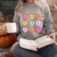 Be Mine Sweatshirt, Conversation Hearts Shirt, XOXO Hoodie, Valentines Day Hoodie, Couple Hoodie, Gift For Her, Gift For Valentine Hoodie
