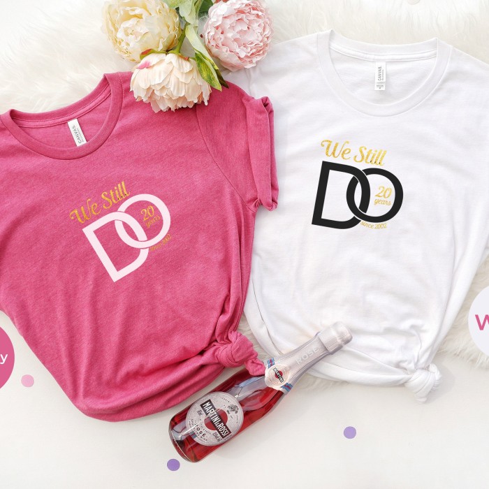 We Still Do Custom Shirt, Custom Wedding T-Shirt, Personalized Anniversary Shirts, Celebrating Wedding Couple Shirts, Wedding Date Gift We Still Do Custom Shirt, Custom Wedding T-Shirt, Personalized Anniversary Shirts, Celebrating Wedding Couple Shirts, Wedding Date Gift