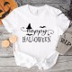 Happy Halloween Shirt, Halloween Shirt, Funny Halloween Shirt, Halloween Shirt with Hat, Halloween Gift, Cute Halloween Shirt, Spooky Shirt