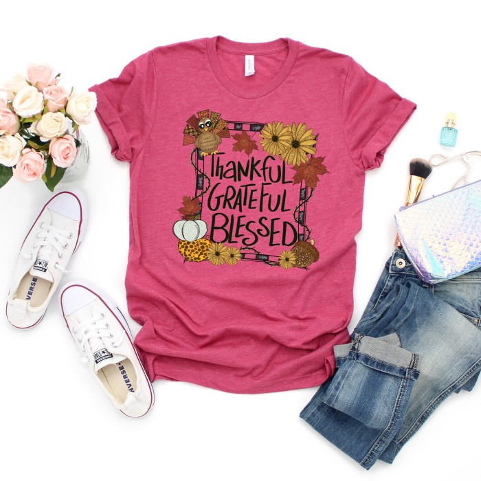 Thankful Grateful Blessed Shirt, Thanksgiving T-Shirt, Buffalo Plaid Thanksgiving Shirt, Thanksgiving Family Shirts, Thanksgiving Tee