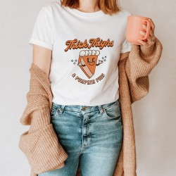 Thick Thighs and Pumpkin Pies Shirt, Fall Shirt, Cute Thanksgiving Shirt, Women's Fall graphic Tee, Autumn crewneck