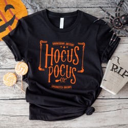 Hocus Pocus Orange Ink Shirt, Halloween Shirt, Womens Fall Shirt, Plus Size Halloween Shirt, Youth Halloween Shirt, Halloween Graphic Tee