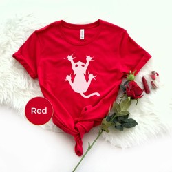 Black Cat Hanging Graphic Tee, Short Sleeve Cute Halloween Spooky T Shirts, Cute Halloween T Shirt Gifts for Her, Halloween Black Cat Tee Black Cat Hanging Graphic Tee, Short Sleeve Cute Halloween Spooky T Shirts, Cute Halloween T Shirt Gifts for Her, Halloween Black Cat Tee