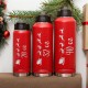 Personalized Water Bottle, Custom Christmas Engraved Water Bottle, Personalized Water Bottle With Name