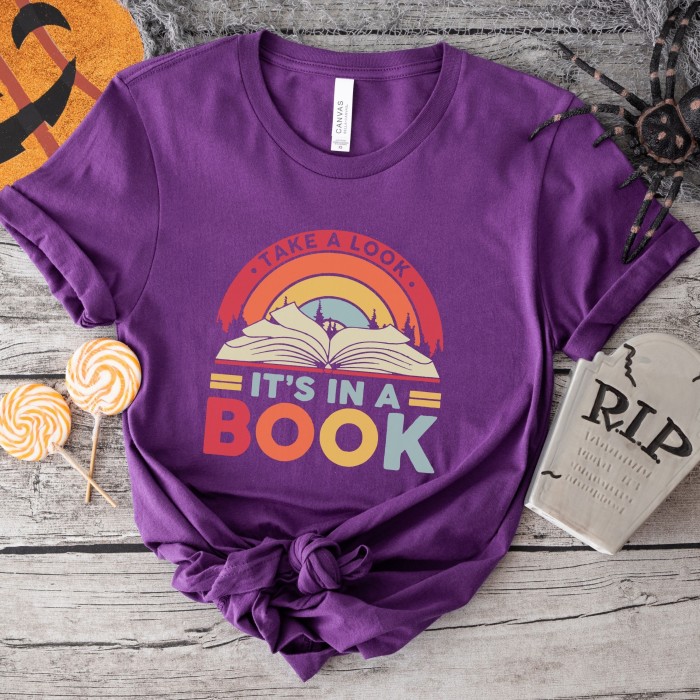 Reading Rainbow Shirt, Take a Look It’s in a Book Shirt, Reading Vintage Retro Rainbow Shirt, Reading Book Gift Shirt, Book Lover T-Shirt
